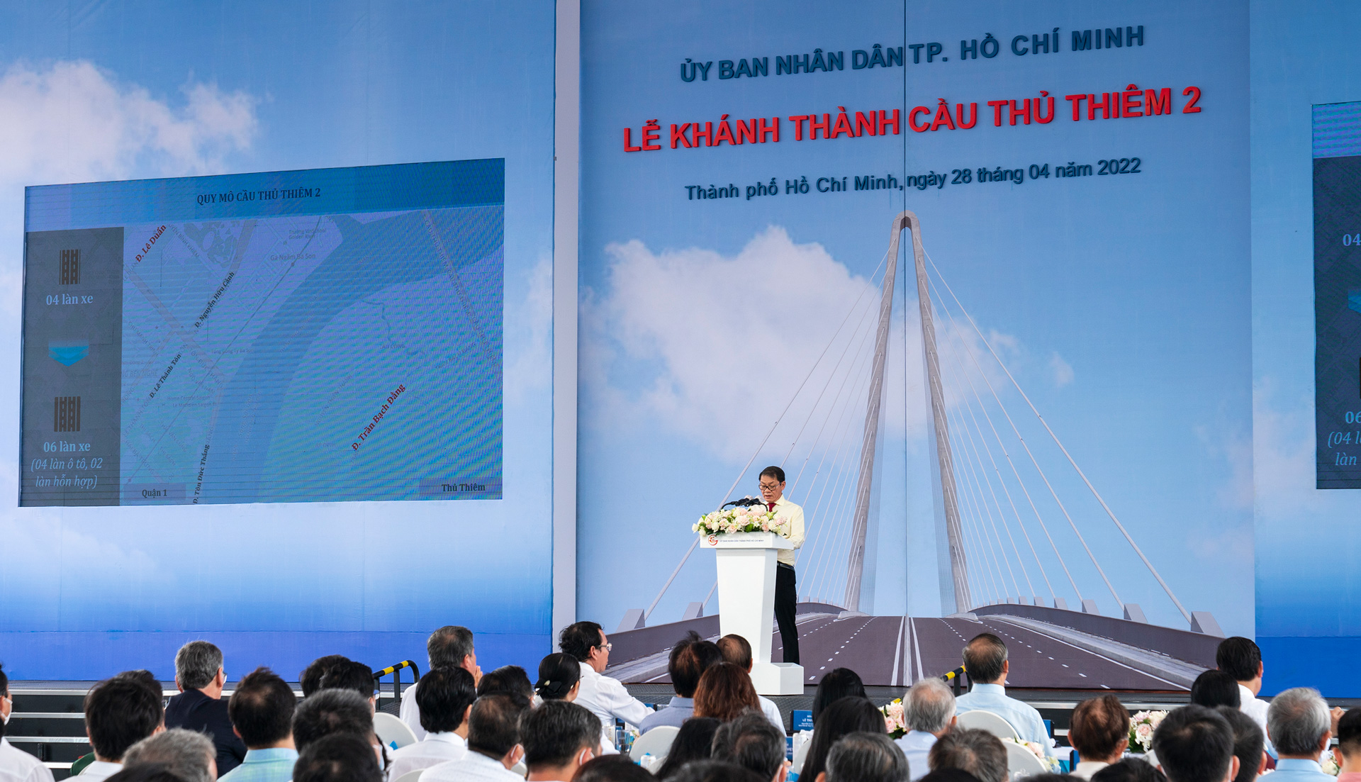 Phát biểu tại buổi lễ, Ông Trần Bá Dương - Chủ tịch HĐQT THACO, Chủ tịch HĐQT công ty Đại Quang Minh